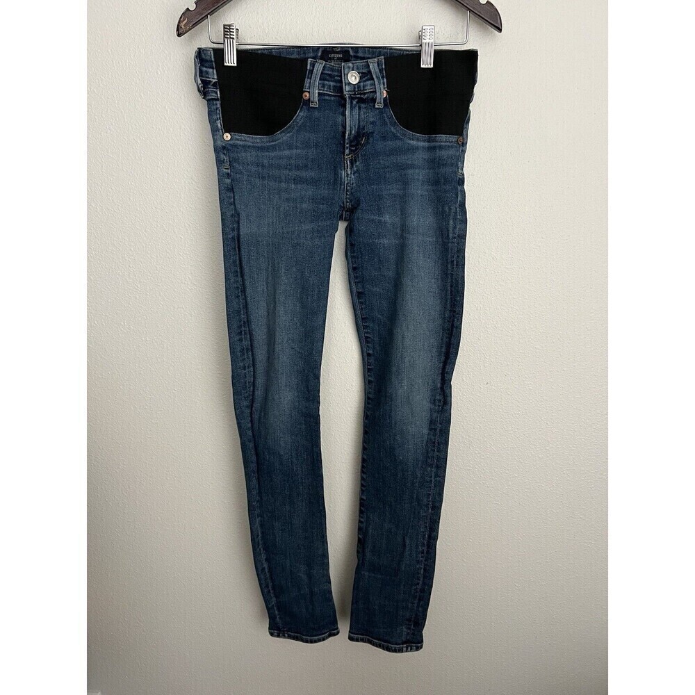 Citizens of Humanity Women’s Maternity Size 26 Racer Low Rise Skinny Jeans